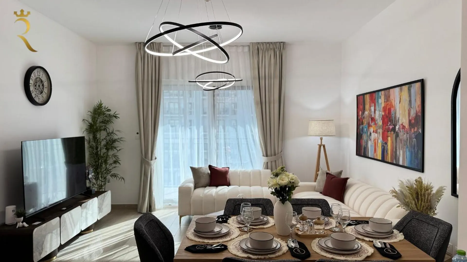 Spacious 2Br With Pool And Balcony Yas Island 아부다비 아파트